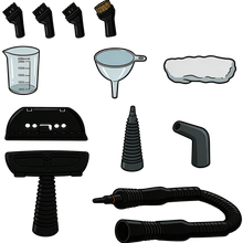 12 FREE Attachments included