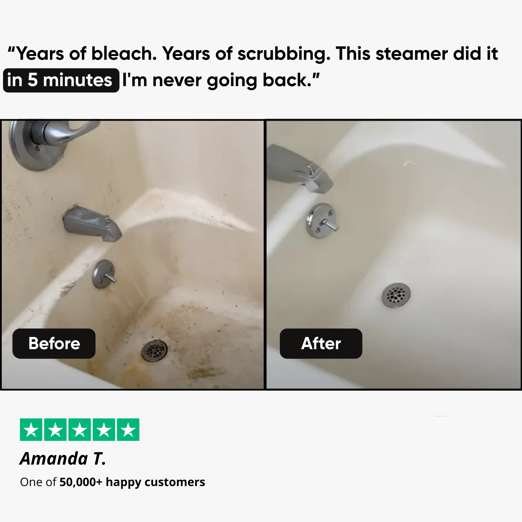 Vapora Steam Cleaner, Replace Every Toxic Cleaner With Water